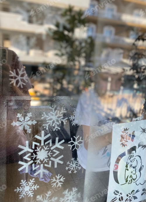 Preview: Christmas window