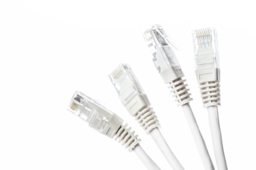 Preview: Close up of network cable