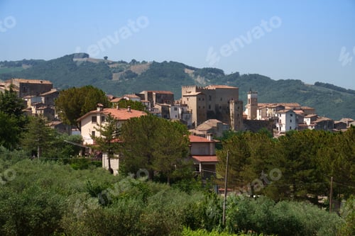 Preview: Gambatesa, old village in Molise, Italy