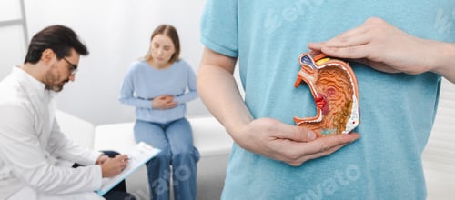 Preview: Gastroenterology. Gastroenterologist consultation, treatment of stomach diseases and ulcers