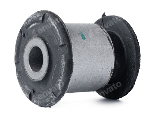 Preview: Car part. Silent blocks isolated on white