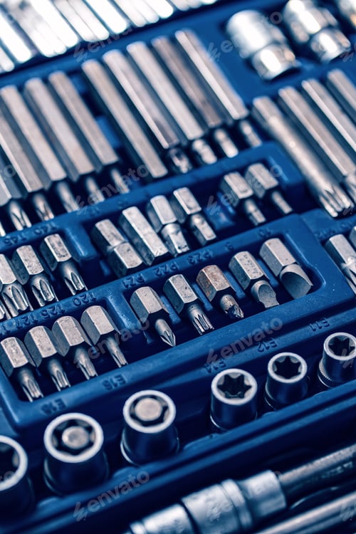 Preview: Set of tools for car repair i