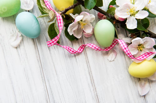 Preview: Colorful Easter eggs
