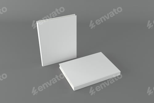 Preview: book, mockup, cover, textbook, realistic