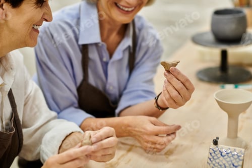 Preview: A Moment of Clay: Senior Couples Pottery Studio Joy