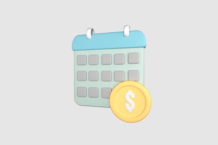 Preview: Calendar Date Simple 3D Illustration