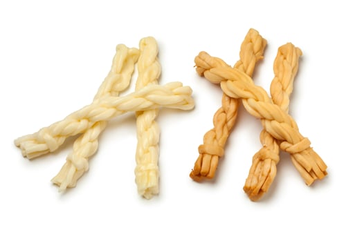 Preview: Traditional Slovak smoked and unsmoked korbacik string Cheese