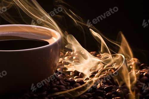 Preview: Golden fragrance fly away from roasted coffee
