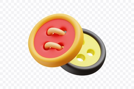 Preview: Sewing Buttons Set with Thread Holes