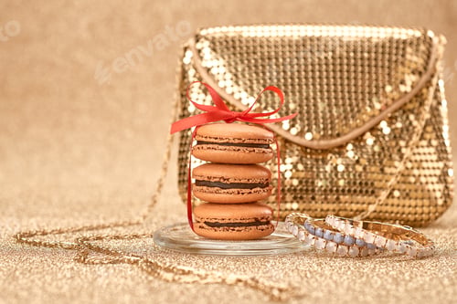 Preview: Macarons, handbag
