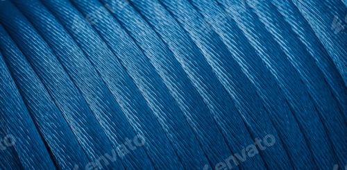 Preview: blue copper wires with visible details. background or texture