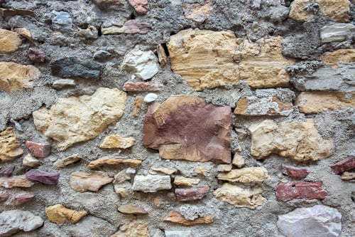 Preview: Background of stone wall texture photo. Wallpaper.