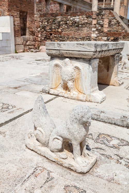 Preview: The ancient city of Sardes. The city of Sard, the capital of the Lydians. Manisa, Turkey