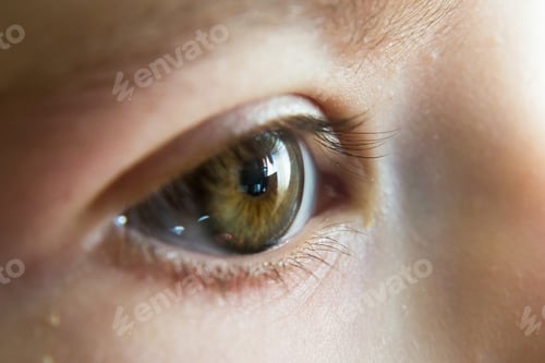 Preview: Macro shot of child eye