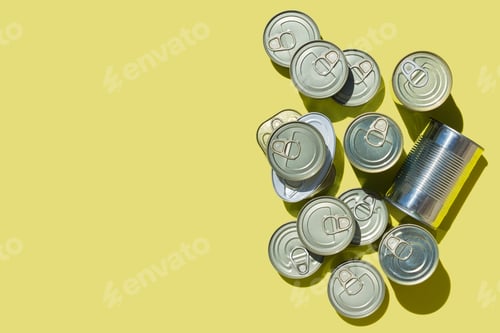 Preview: Assortment of Tinned fish, canned food