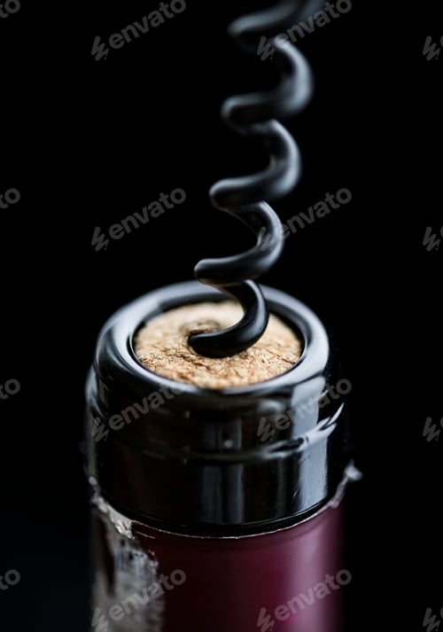 Preview: Uncorking a bottle of red wine