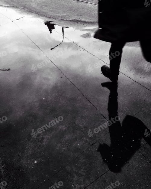 Preview: Man walking on the street