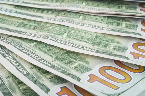 Preview: Close Up of One Hundred Dollar Bills