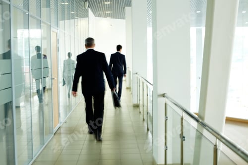 Preview: Walking along corridor