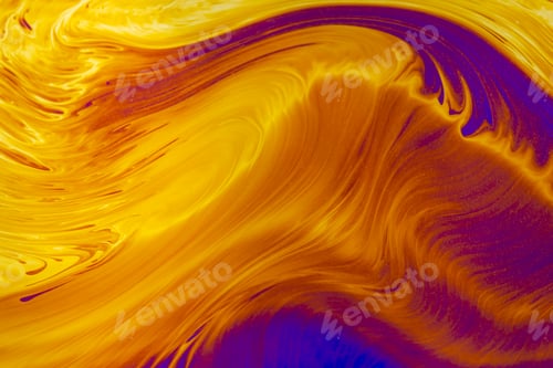 Preview: Psychedelic multicolored patterns background. Photo macro shot of soap bubbles