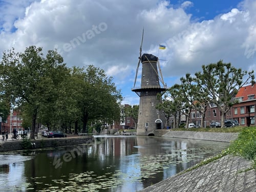 Preview: Windmill in schiedam the Netherlands