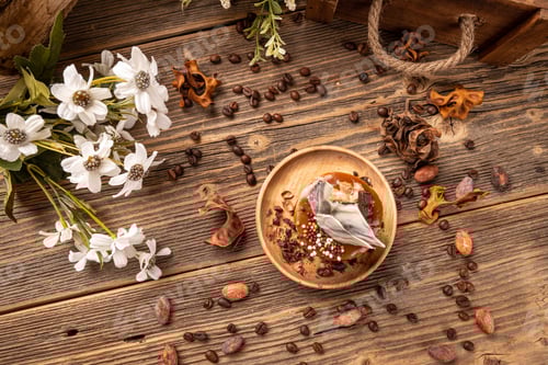 Visualização: Mini bolo redondo de brownies