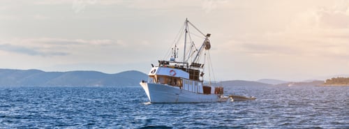 Preview: Old fishing boat in Adriatic sea