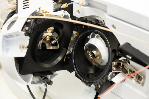 Preview: Open ion source of mass spectrometer. Maintenance of mass detector. LC MS analysis in analytical