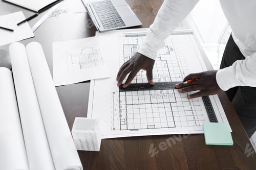 Preview: Drawing a model of new building