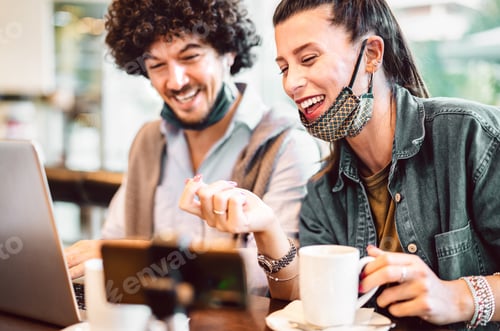 Preview: Young milenial influencers sharing creative content on streaming platform