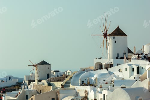 Preview: View on Oia in Santorini