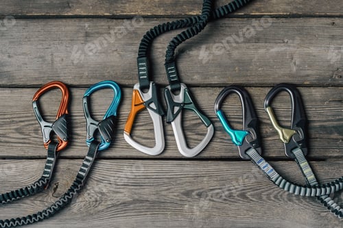 Preview: Via ferrata climbing equipmen