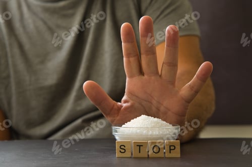 Preview: Stop sugar or salt.