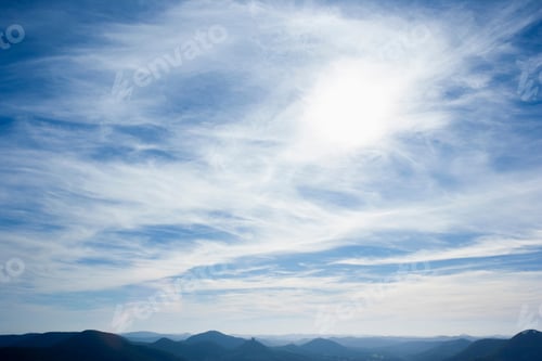 Preview: Blue sky with clouds
