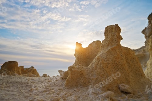 Preview: Mini mountain and sunset.