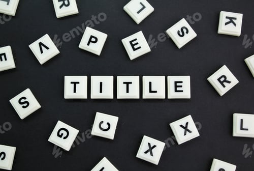Preview: letters of the alphabet with word titles.