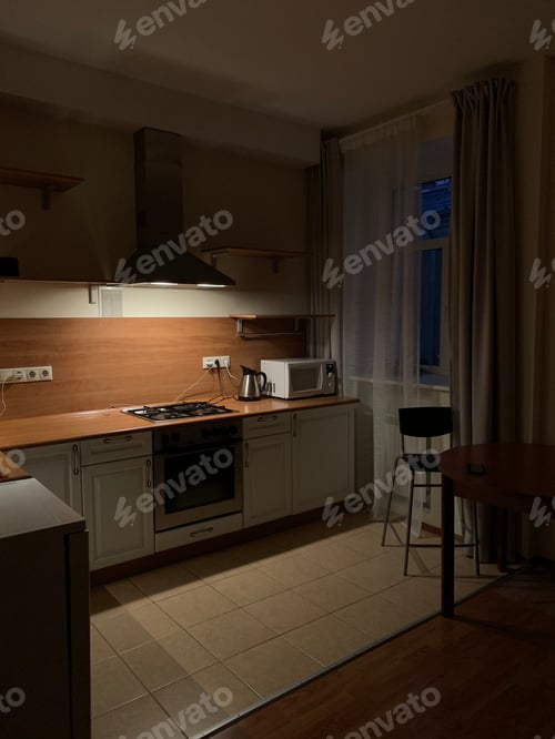 Preview: kitchen / interior design / modern kitchen