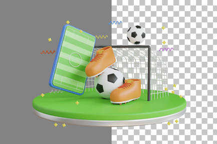 Preview: Football Sports 3D Icon