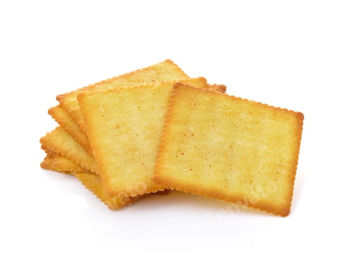 Preview: Cracker isolated on over white background