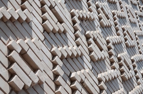 Preview: A pattern made of white bricks in the form of diamond shapes