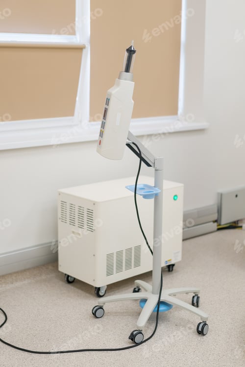 Preview: Medical computed tomography equipment in clinic device for research concept medicine and health
