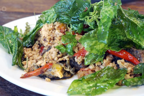 Preview: Fried Pork With Basil