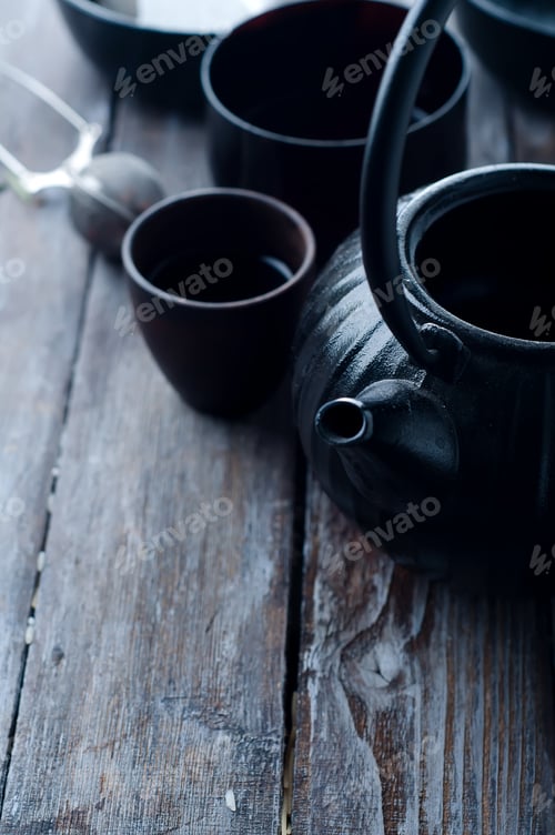 Preview: Chinese black teapot