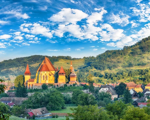 Preview: Amazing medieval architecture of Biertan fortified Saxon church in Romania