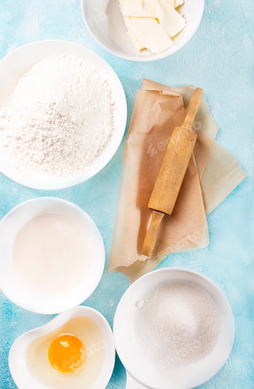 Preview: Baking ingredients