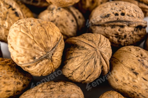 Preview: Chestnut textures photographed with macro photography