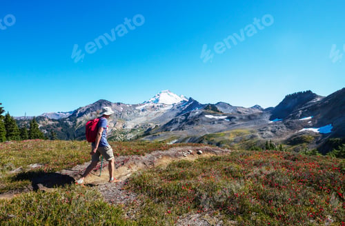 Preview: Hike in mountains