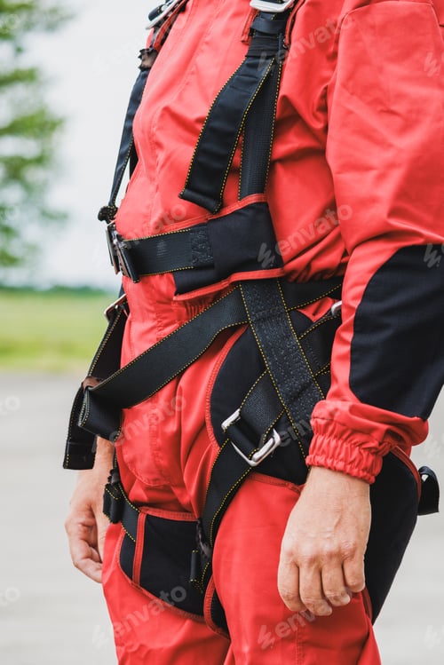 Preview: Skydiver Getting Ready For A Tandem Skydiving Jump