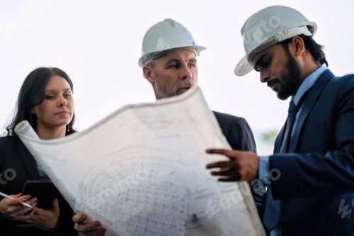 Preview: Chief executive officer of engineering visit construction site