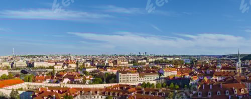 Preview: Panoramic view of Prague from Prague Castle